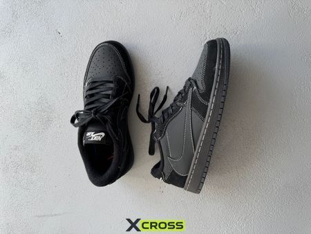 Nike Air Jordan 1 Low x Travis Scott Black Phantom nik-0726-1428646 фото