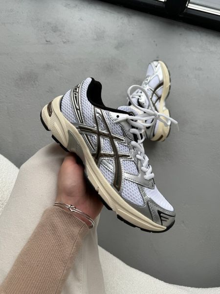 Asics Gel-1130 White/Silver/Brown asc-0031-563259 фото