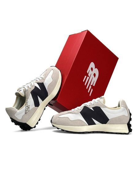 New Balance 327 Grey White Black B4380-1212859 фото