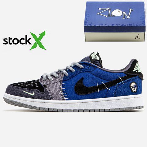 1376 Nike Air Jordan 1 Low Voodoo Alternate Zion 1376-632357 фото