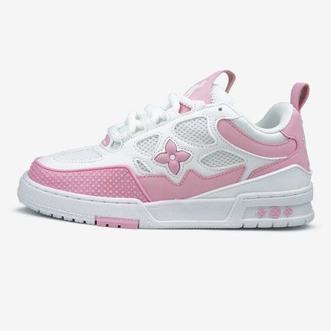 Louis Vuitton Skate Sneaker White Pink 10016-1581536 фото