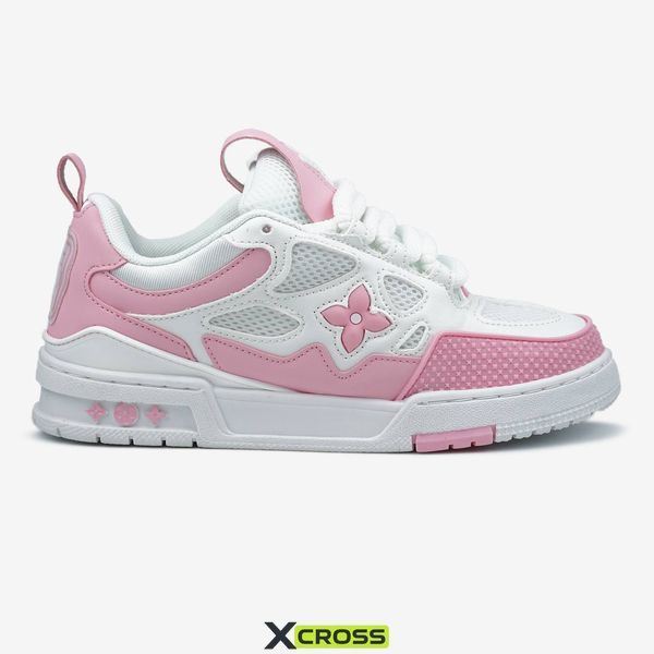 Louis Vuitton Skate Sneaker White Pink 10016-1581536 фото