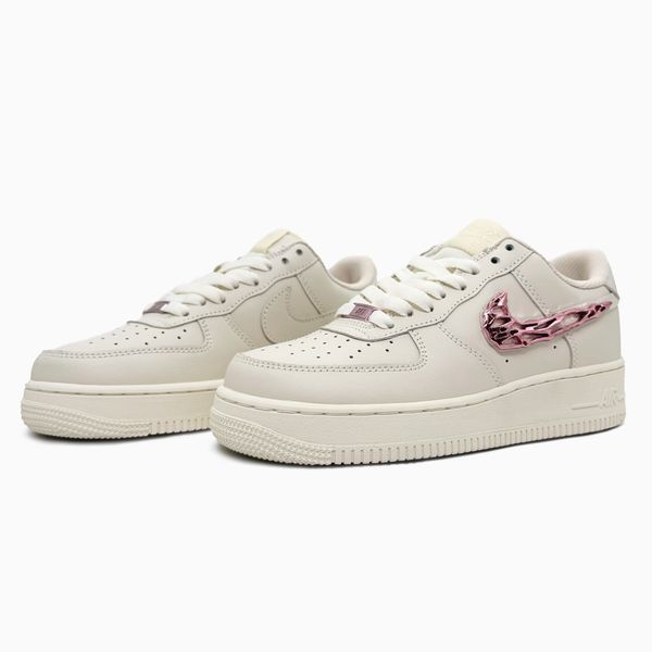 Nike Air Force 1 '07 LX Molten Metal Swoosh Rose Gold nik-0718-1408843 фото