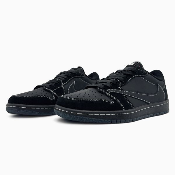 Nike Air Jordan 1 Low x Travis Scott Black Phantom nik-0726-1428646 фото