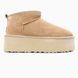Ugg Classic Ultra Mini Platform XL Beige ugg-0132-1322690 фото 1