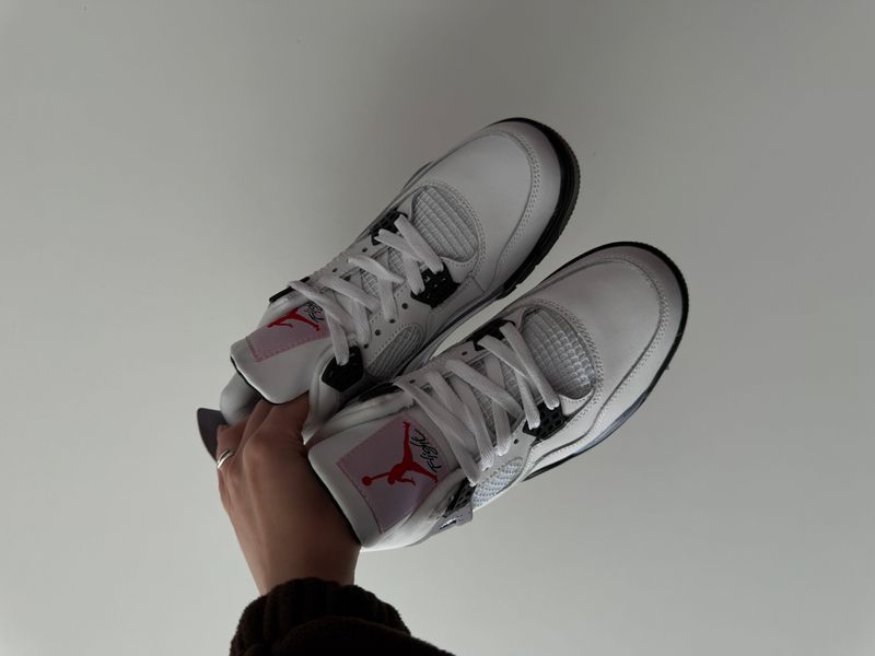 Nike Air Jordan 4 Retro White Cement nik-0754-1448758 фото