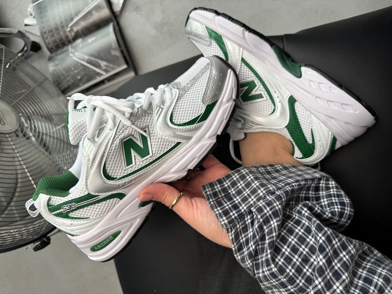 New Balance 530 Silver/Green nbl-0087-239633 фото