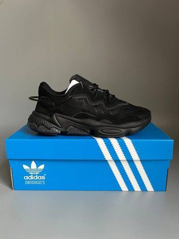Adidas Ozweego Triple Black Textile БРАК 1024 adi-0170-1024-1652568 фото