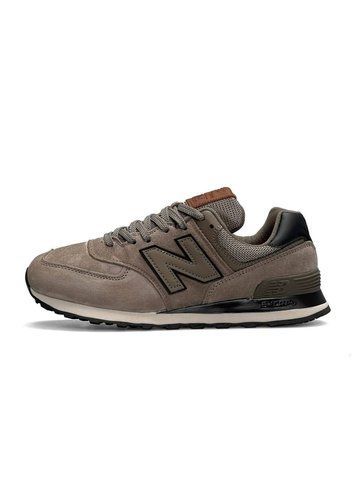 New Balance 574 Full Suede Brown Black A1387-1488630 фото