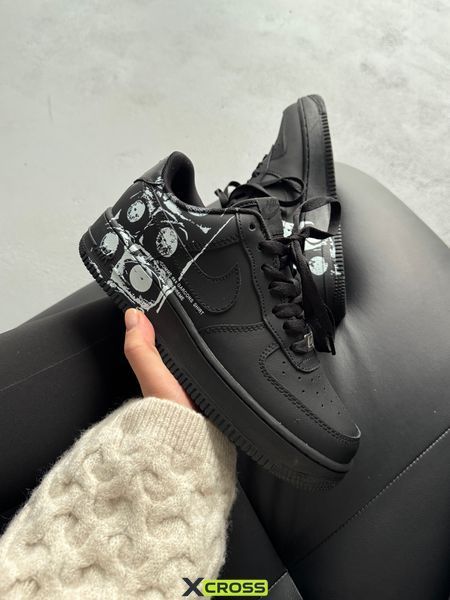 Nike Air Force 1 Low х Comme des Gar&ccedil;ons Supreme Black nik-0701-1388433 фото