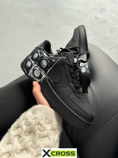 Nike Air Force 1 Low х Comme des Gar&ccedil;ons Supreme Black nik-0701-1388435 фото