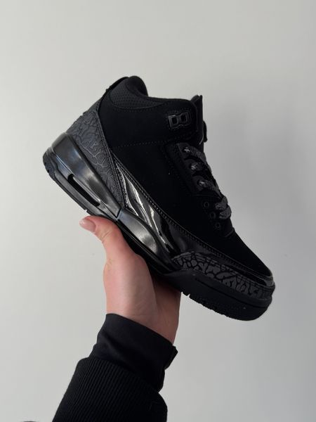 Nike Jordan 3 Black CAT nik-0760-1456779 фото