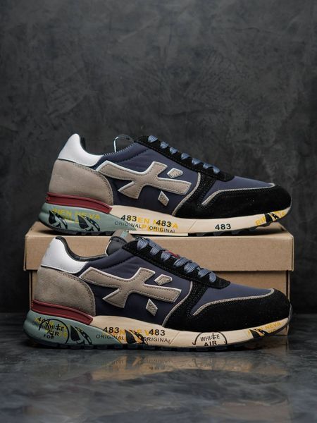 Premiata Mick Black Blue Grey ND PR009-1498758 фото
