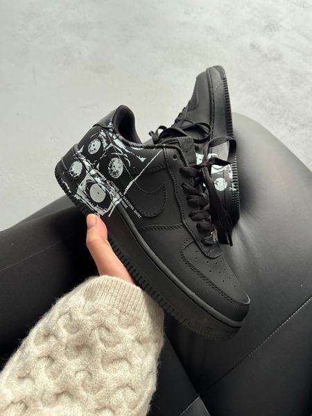Nike Air Force 1 Low х Comme des Gar&ccedil;ons Supreme Black nik-0701-1388433 фото