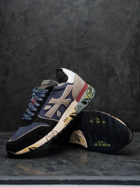 Premiata Mick Black Blue Grey ND PR009-1498758 фото