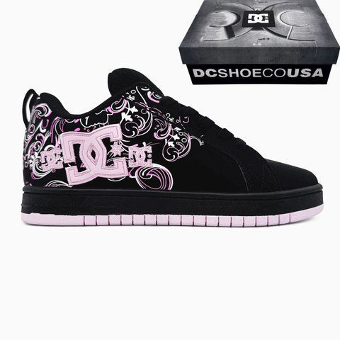 DC Shoes Court Graffik Black/Pink Sabbath dcs-0003-1491480 фото