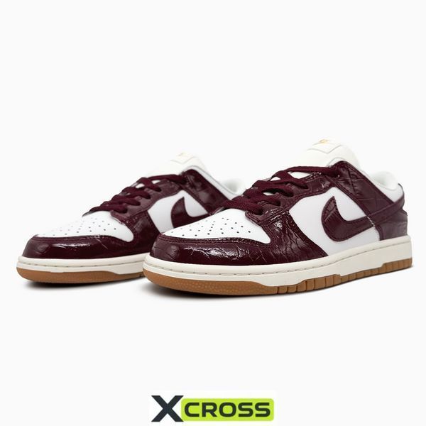 Nike Dunk Low Lx Dark Team Red and Phantom nik-0720-1408739 фото