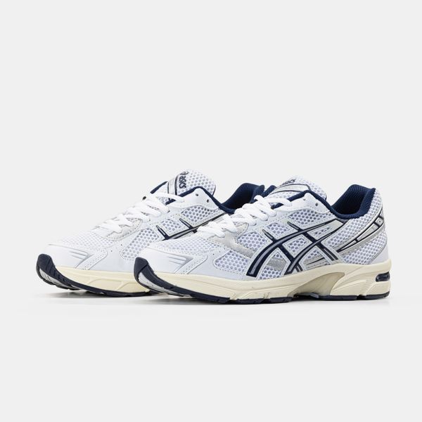 Asics Gel-1130 White/Dark Blue/Beige #art1537-1265839 фото