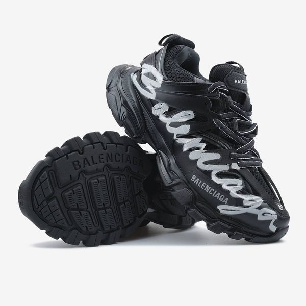 Balenciaga Track Sneaker Signature Black White 12005-1273017 фото