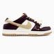 Nike Dunk LX White/Maroon nik-0805-1524058 фото 1
