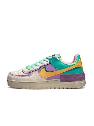 Nike Air Force 1 Shadow Turquoise Yellow B1746-851672 фото