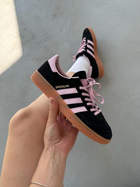 Adidas Spezial Black/Pink/Gum adi-0444-792932 фото