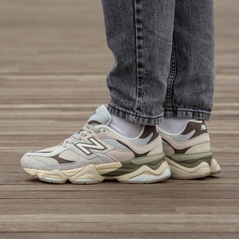 New Balance 9060 Beige Brown Suede 2126-1053438 фото