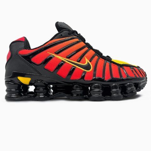 Nike Shox TL Black/Orange nik-0633-1097486 фото