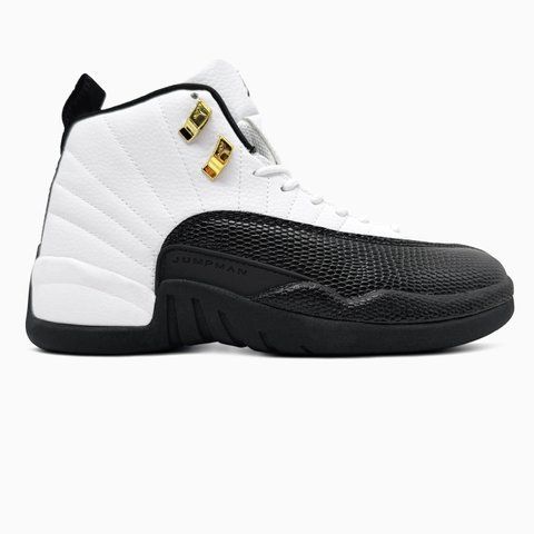 Nike Air Jordan 12 Retro White/Black nik-0787-1505698 фото