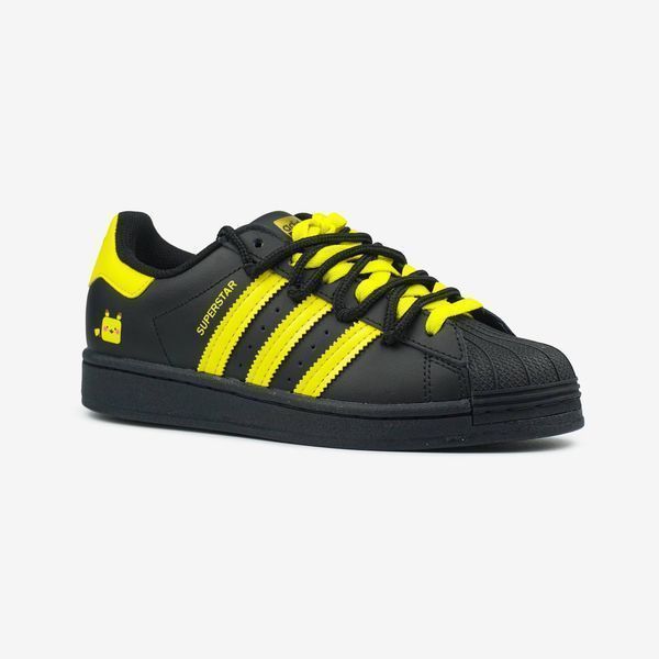 Adidas Superstar Pokemon Black Yellow Custom 1081-1502274 фото
