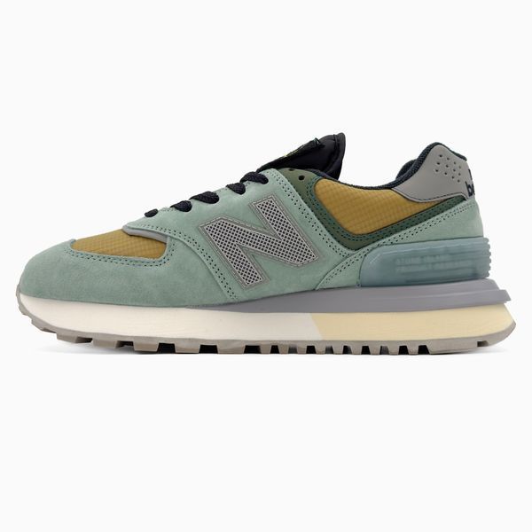 New Balance 574 Legacy Stone Island Olive/Yellow nbl-0309-893530 фото