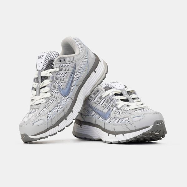 Nike P6000 White Silver Black #art1303-866749 фото