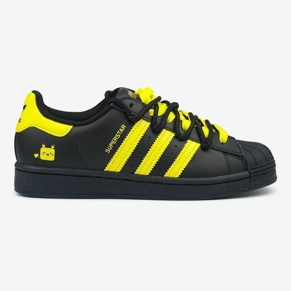 Adidas Superstar Pokemon Black Yellow Custom 1081-1502274 фото