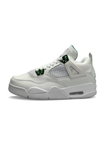 Nike Air Jordan 4 Retro White Metallic Green B1192-792513 фото