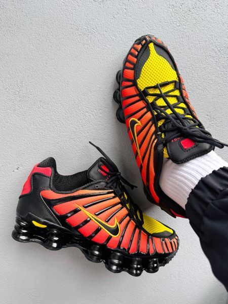 Nike Shox TL Black/Orange nik-0633-1097487 фото