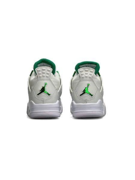 Nike Air Jordan 4 Retro White Metallic Green B1192-792513 фото