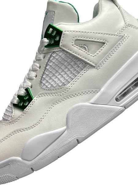 Nike Air Jordan 4 Retro White Metallic Green B1192-792513 фото