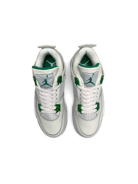 Nike Air Jordan 4 Retro White Metallic Green B1192-792513 фото