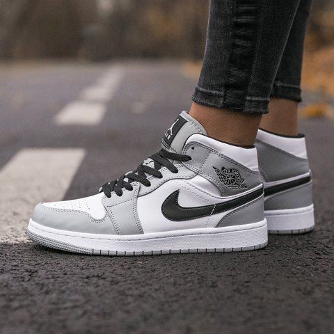 Air Jordan Retro 1 White Grey 675-1341954 фото