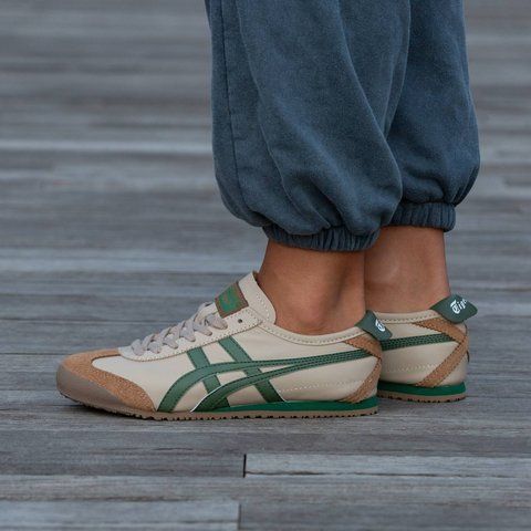 Asics Onitsuka Tiger Mexico Beige Green 2296-1251994 фото