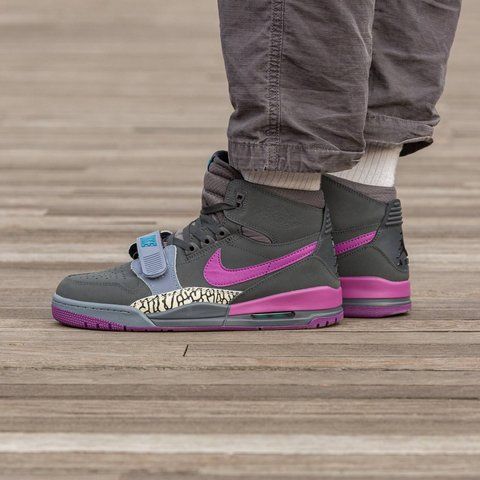 Air Jordan Legacy Black Purple 1570-784747 фото