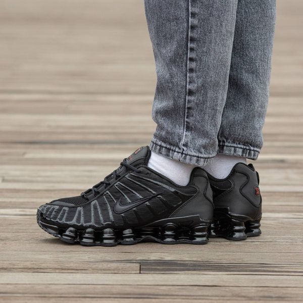 Nike Shox TL BLACK RED 2132-1070841 фото