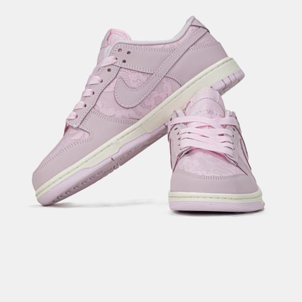 Nike Dunk Low WMNS Lace Pack "Regal Pink" #art1824-1580473 фото