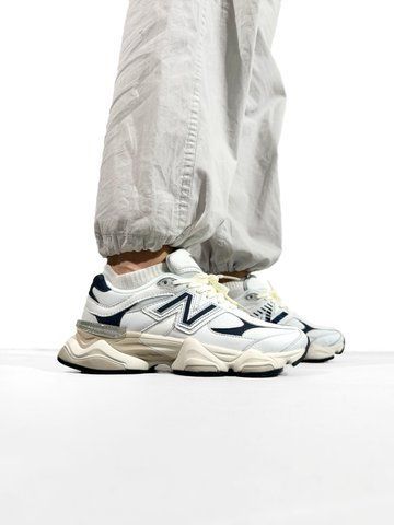 New Balance 9060 White/Beige/Dark Blue nbl-0263-665844 фото