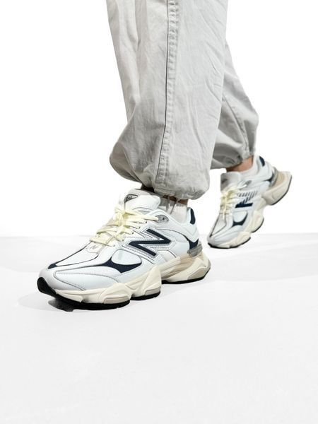 New Balance 9060 White/Beige/Dark Blue nbl-0263-665844 фото