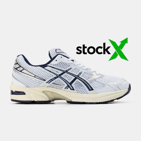 Asics Gel-1130 White/Dark Blue/Beige #art1537-1265842 фото