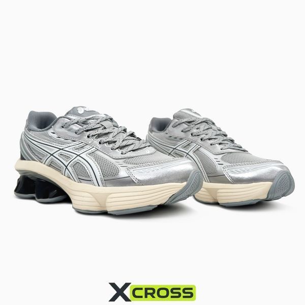 Asics Gel-Kinetic Fluent White/Silver asc-0257-1517137 фото