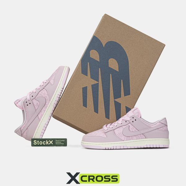 Nike Dunk Low WMNS Lace Pack "Regal Pink" #art1824-1580474 фото