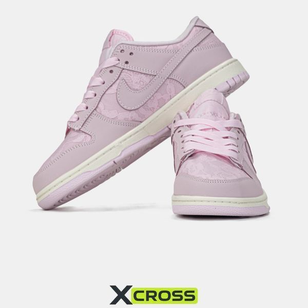 Nike Dunk Low WMNS Lace Pack "Regal Pink" #art1824-1580474 фото