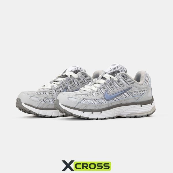 Nike P6000 White Silver Black #art1303-866752 фото
